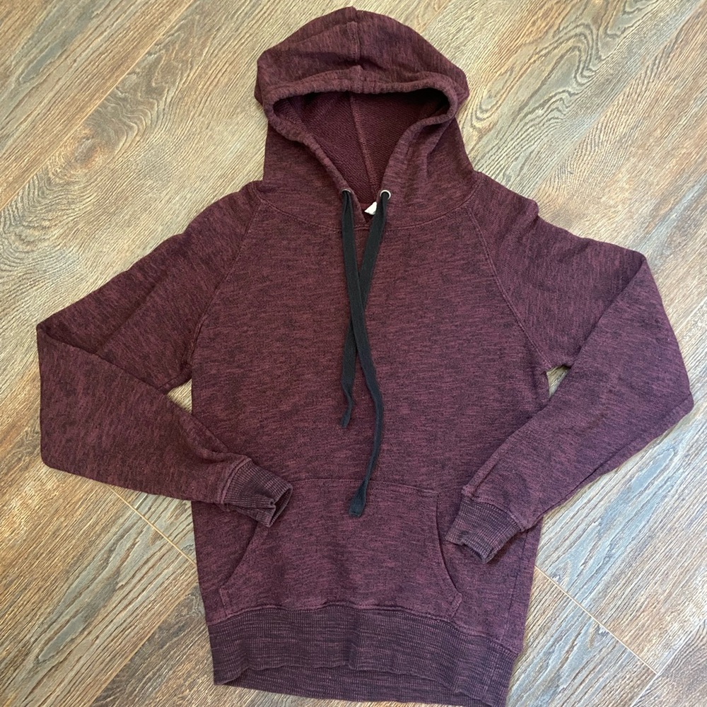 Full Tilt burgandy hoodie